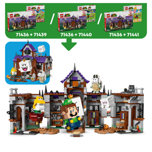 Lego King Boo's Haunted Mansion 71436